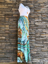 Load image into Gallery viewer, Women’s Small Geode Maxi Skirt in ‘Boulder Turquoise’
