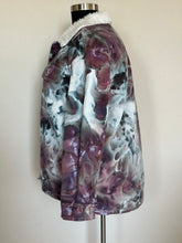 Load image into Gallery viewer, Custom Sherpa Lined Denim Jacket in ‘Brushed Steel’ for Sharlla
