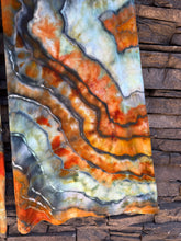Load image into Gallery viewer, Custom Geode Palazzo Pants in ‘Boulder Turquoise’ for Sandy
