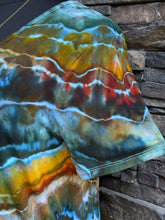 Load image into Gallery viewer, Women’s XL Geode Short Sleeved V-Neck Luxe T-Shirt in ‘Labradorite’
