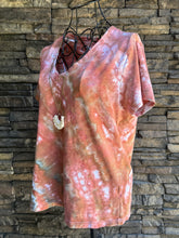 Load image into Gallery viewer, Women’s Medium V-Neck T-Shirt in ‘Shiitake Mushroom’ Twist
