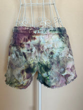 Load image into Gallery viewer, Women’s Large Size 10 Distressed Pull On Shorts in ‘Tide Pool’
