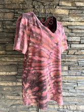 Load image into Gallery viewer, Women’s Large 100% Cotton V-Neck Reverse Dyed T-Shirt in ‘Warrior Princess’
