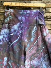 Load image into Gallery viewer, Women’s Medium Geode Tiered Flared Leg Palazzo Pants with Tie in ‘Galaxy Drift’
