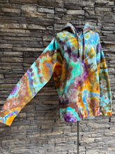Load image into Gallery viewer, Custom Geode Zip Up Hoodie in ‘Koroit Boulder Opal’ for Wendy
