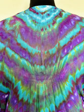 Load image into Gallery viewer, Women’s One Size 100% Rayon Caftan in ‘Northern Lights’
