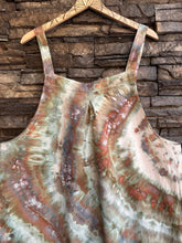 Load image into Gallery viewer, Women’s XL Linen/Cotton Wide Leg Overalls in ‘Wild Thing’
