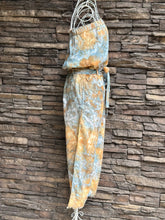 Load image into Gallery viewer, Women’s XS 100% Tencel Strapless Jumpsuit with Frayed Hem &amp; Pockets in ‘Shore Thing’
