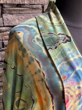 Load image into Gallery viewer, Custom Reverse Geode Athelta Cardigan in ‘Oil Slick’ for Walter

