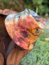 Load image into Gallery viewer, Baby/Toddler 0-2 Years Geode Sun Hat with Chin Strap in ‘Rustic Rainbow’
