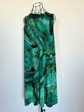 Load image into Gallery viewer, Custom Reverse Geode Sleeveless Swing Dress for Kim
