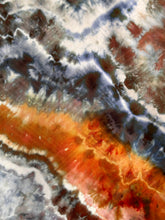 Load image into Gallery viewer, Men’s Large Geode 100% Rayon Button Up Shirt in ‘Golden Hour’
