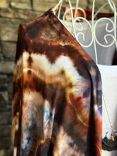 Load image into Gallery viewer, Women’s Medium Hand-sewn Geode Bell Sleeve Kimono with Pockets in ‘Phoenix Rising’
