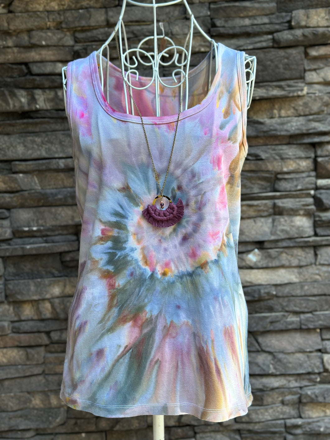 Custom Gravity Spiral Tank Top for Kim