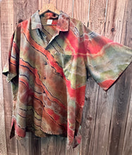 Load image into Gallery viewer, Custom Geode Men’s Rayon Button Up Shirts for Sarah
