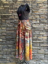 Load image into Gallery viewer, Women’s XS Geode Tie-Waist Midi Skirt in ‘Rustic Rainbow’
