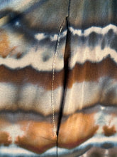Load image into Gallery viewer, Women’s 3XL Geode Knee Length Skirt with Ruched Waistband &amp; Pockets in ‘Turkey Tail Mushroom’
