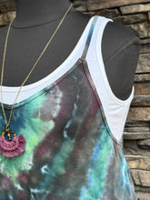 Load image into Gallery viewer, Women’s XL Geode Harem Shorts Romper Jumpsuit with Back Pocket in ‘Dark Enchantment’

