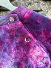 Load image into Gallery viewer, Baby 0-3 Months Cozy Organic Cotton Velour Sweatsuit in ‘Northern Lights’
