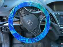 Load image into Gallery viewer, Custom Geode 2 Piece Cropped Set and 4 Geode Steering Wheel Covers for Mary
