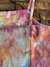 Load image into Gallery viewer, Women’s XL Upcycled Denim Jumpsuit in ‘Bird Song’
