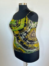 Load image into Gallery viewer, Women’s XL Reverse Geode Spaghetti Strap Tank Top in ‘Snakeskin’
