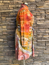 Load image into Gallery viewer, Women’s XXL Pact Organic Cotton Geode Robe Cardigan in ‘Rustic Rainbow’
