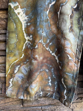 Load image into Gallery viewer, Women’s XL Geode Wide-Leg Rayon/Linen/Cotton Pants in ‘Smokey Jasper’
