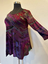 Load image into Gallery viewer, Custom Reverse Geode Tunic and Slouchy Socks for Kim
