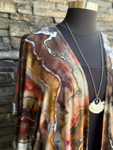 Load image into Gallery viewer, Women’s 4X Geode Kimono in ‘Turkey Tail Mushroom’
