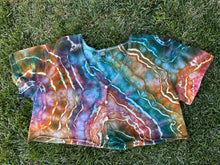 Load image into Gallery viewer, Custom Geode Super Bell Yoga Pants and Matching Crop Top for Emily
