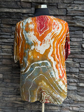 Load image into Gallery viewer, Women’s Medium Geode Kimono in ‘Rustic Rainbow’
