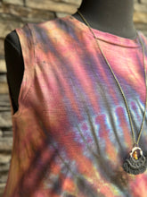 Load image into Gallery viewer, Women’s XXL 100% Cotton Reverse Dyed Sleeveless Midi Dress in ‘Warrior Princess’
