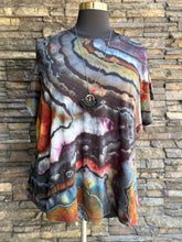 Load image into Gallery viewer, Women’s 3X Reverse Geode T-Shirt in ‘Midnight Jasper’
