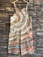 Load image into Gallery viewer, Women’s XL Linen/Cotton Wide Leg Overalls in ‘Wild Thing’
