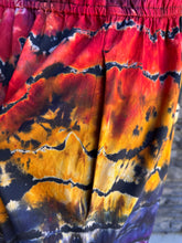 Load image into Gallery viewer, Women’s XL Reverse Geode Spaghetti Strap Midi Dress with Pockets in ‘Sunset in Waikiki’
