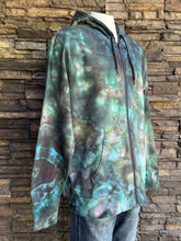 Load image into Gallery viewer, Custom Geode Zip Up Hoodie in ‘Moss Agate’ for Ashley
