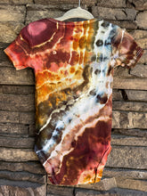Load image into Gallery viewer, Baby 6-9 Month Geode Onesie in ‘Rustic Rainbow’
