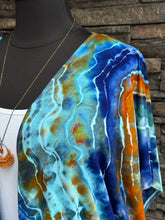 Load image into Gallery viewer, Women’s XL Geode Kimono in ‘Azurite’
