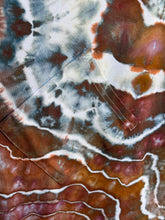 Load image into Gallery viewer, Women’s Large Geode Sleeveless Cardigan Vest with Pockets in ‘Crazy Lace Agate’
