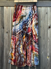 Load image into Gallery viewer, Custom Geode Cropped Palazzo Pants in ‘Rustic Rainbow’ for Heather
