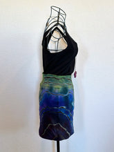 Load image into Gallery viewer, Women’s Small Reverse Geode Mini Skirt in ‘Abalone’
