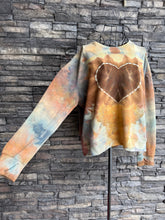 Load image into Gallery viewer, Custom Heart Sweatshirt with Thumbholes &amp; Pockets for Kelly

