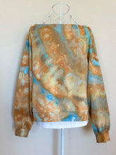 Load image into Gallery viewer, Women’s Small (fits like a medium) Off Shoulder Sweatshirt in ‘Morning Sunshine’
