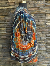 Load image into Gallery viewer, Custom Reverse Geode Kimono in ‘Midnight Jasper’ for Rosie
