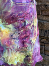 Load image into Gallery viewer, Women’s Size 6 Distressed Denim Mini Skirt in ‘Alchemist’
