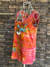 Load image into Gallery viewer, Women’s Large 100% Cotton Tank Top in ‘Fire Opal’
