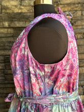 Load image into Gallery viewer, Women’s 3X Midi Tank Embroidered Flowers Dress with Belt &amp; Pockets in ‘Let It Grow’
