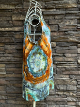 Load image into Gallery viewer, Women’s Large Geode V-Neck Tank Top in ‘Boulder Turquoise’
