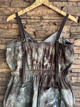 Load image into Gallery viewer, Women’s Medium Reverse Dyed Cargo Jumpsuit in ‘Raven’
